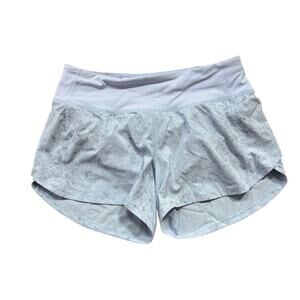 Lululemon Speed Up Shorts Icy Blue Women's 6